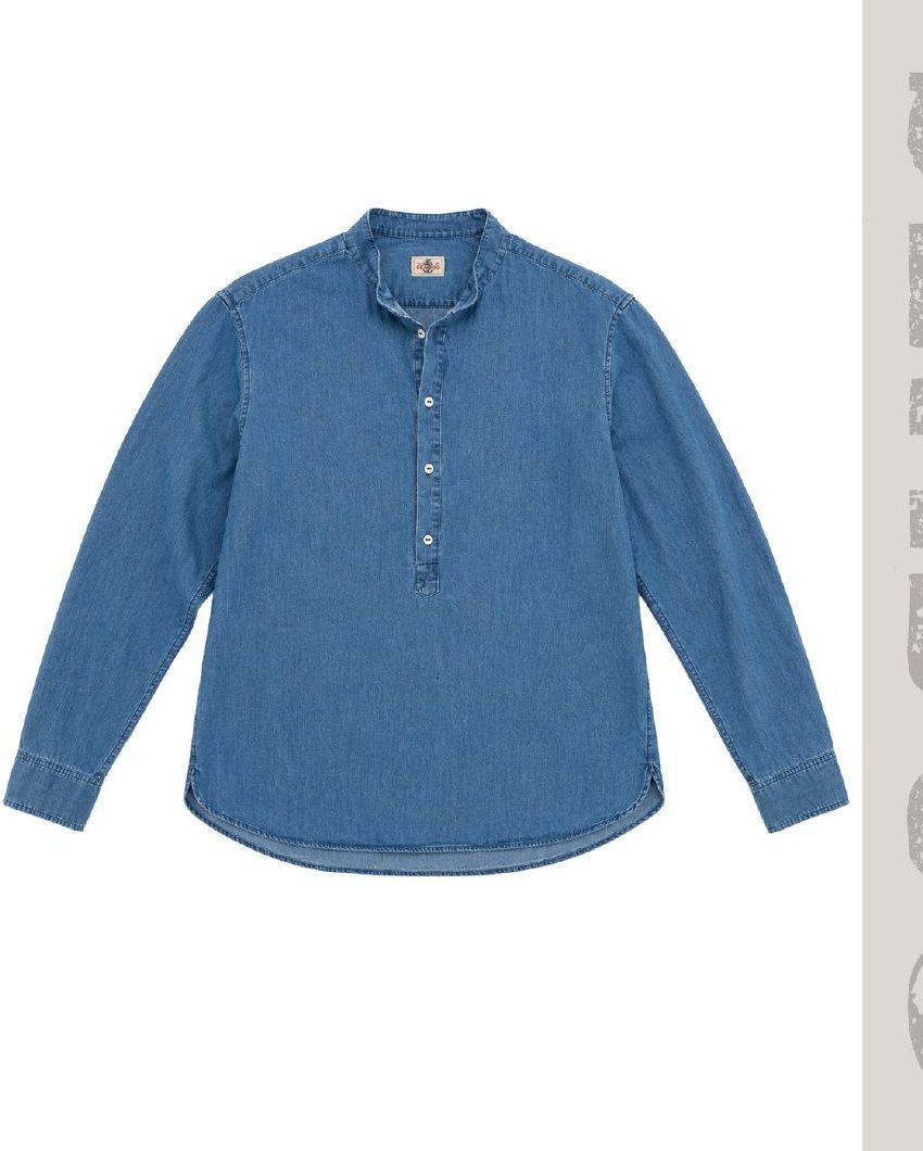 Korean Camicia Collo Coreana — SEADOG SS27 (C143)