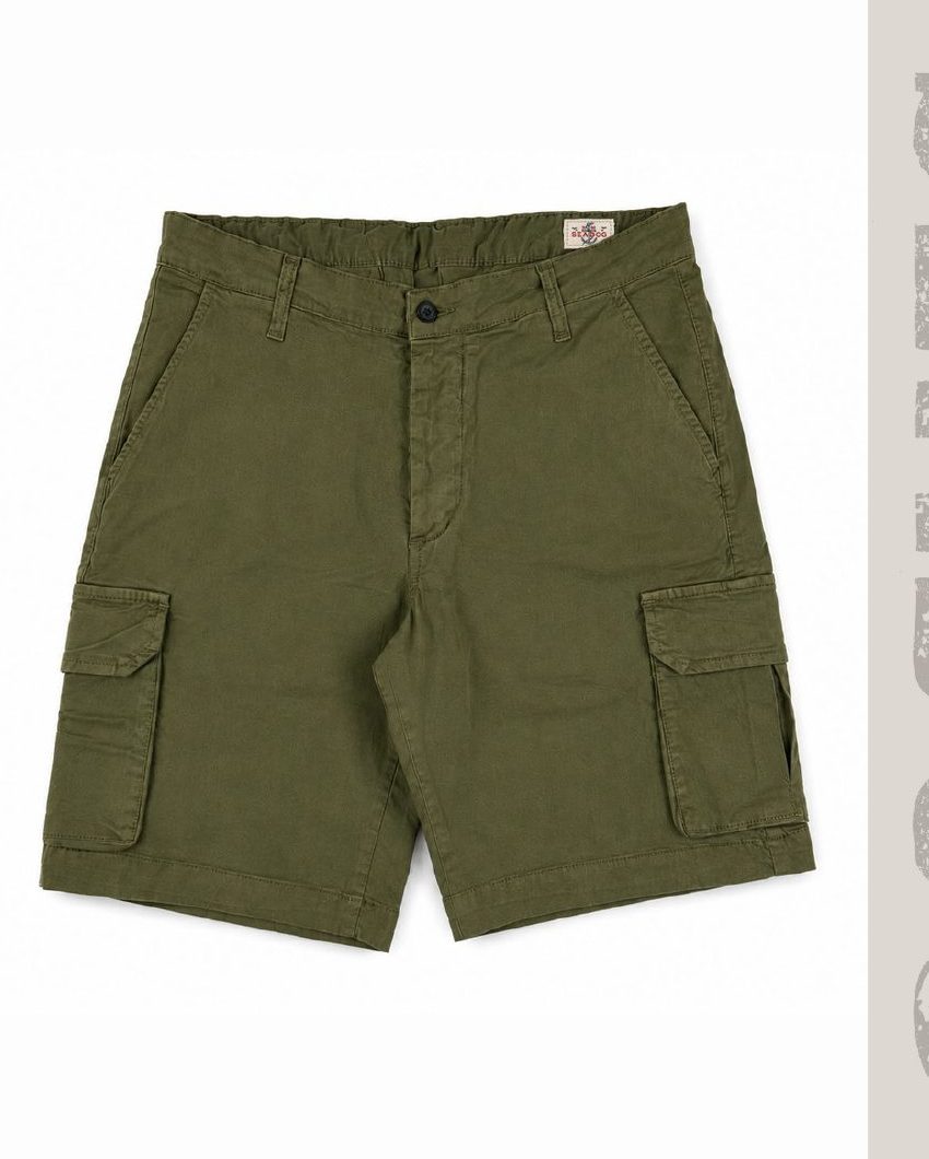 Nebraska Bermuda Cargo Cotone — SEADOG SS27 (BF0327D)